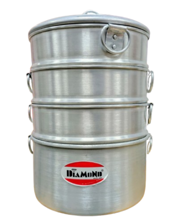 Diamond Aluminium Momo Pot dumpling steamer for Nepali momos