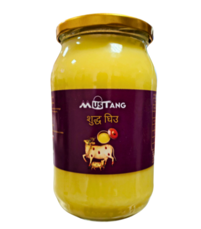 Mustang Ghee 500ml pure desi ghee for Nepali and Indian cooking