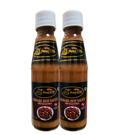Nepali Foods Akabare Hot Sauce 200g spicy Nepali chili sauce